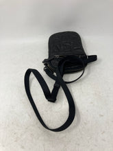 Load image into Gallery viewer, Michael Kors Womens Black Leather Outer Pocket Adjustable Strap Crossbody Bag
