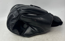 Load image into Gallery viewer, Thunder By Proforce Mens Black Vinyl Face Shield Sports Competition Headgear
