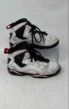Load image into Gallery viewer, Nike Kids Air Jordan True Flight White Black Lace-Up Basketball Shoes Size 13C
