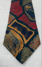 Load image into Gallery viewer, Cabralli Collection Mens Multicolor Printed Adjustable Pointed Tie One Size

