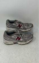 Load image into Gallery viewer, New Balance Boys 740 Bungee Lace PZ740MS Gray Red Sneakers Shoes Size 12 M
