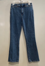 Load image into Gallery viewer, Ann Taylor Womens Blue Denim High Rise Pockets The Boot Ankle Jeans Size 0
