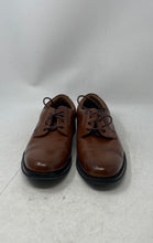 Load image into Gallery viewer, Dockers Mens Garfield Brown Leather Cap Toe Oxford Dress Shoes Size 8M
