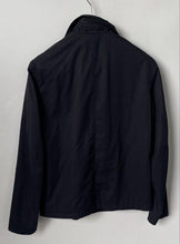 Load image into Gallery viewer, Banana Republic Mens Black Long Sleeve Full-Zip Windbreaker Jacket Size Medium
