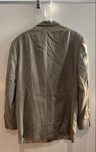 Load image into Gallery viewer, Fenzia Mens Taupe Printed Long Sleeve Notch Lapel Two-Button Blazer Size 42R/36

