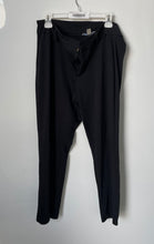 Load image into Gallery viewer, Michael Kors Womens Black Flat Front Pockets Straight Leg Dress Pants Size 14
