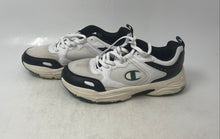 Load image into Gallery viewer, Champion Kids Retro Run V2 White Black Low Top Lace-Up Sneaker Shoes Size 5Y
