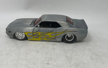 Load image into Gallery viewer, Jada Toys Chevy Camaro Car In Metal Finish With Flame Grey Yellow
