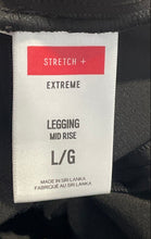 Load image into Gallery viewer, Express Womens Black Belt Loops Mid Rise Stretch Plus Legging Dress Pants Size L
