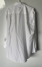 Load image into Gallery viewer, Calvin Klein Mens White Long Sleeve Spread Collar Dress Shirt Size 17 34/35
