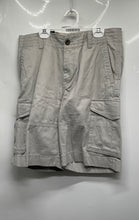 Load image into Gallery viewer, Tommy Hilfiger Mens Beige Cotton Flat Front Pockets Cargo Shorts Size 30
