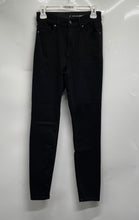 Load image into Gallery viewer, New York &amp; Company Womens Black Denim Ultra High-Waist Super Skinny Jeans Size 4
