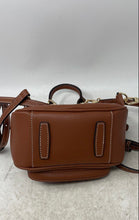 Load image into Gallery viewer, Laorentou Womens Brown Leather Adjustable Shoulder Strap Mini Backpack

