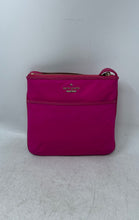 Load image into Gallery viewer, Kate Spade New York Womens Fuchsia Adjustable Strap Zip Top Lined Crossbody Bag
