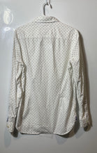Load image into Gallery viewer, Tommy Hilfiger Mens White Printed Cotton Slim Fit Button-Up Shirt Size Medium

