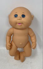Load image into Gallery viewer, Cabbage Patch Kids Bald Head Blue Eyes 2015 Newborn Baby Doll Collectible
