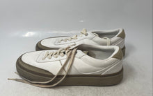 Load image into Gallery viewer, Zara Mens White Brown Leather Lace-Up Low Top Sneaker Shoes Size EUR 42
