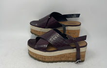 Load image into Gallery viewer, Zara Trafaluc Womens Brown Open Toe Wedge Platform Sandals Size 37
