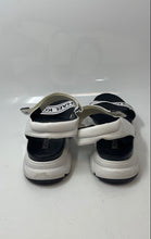 Load image into Gallery viewer, Michael Kors Womens Rooney White Black Open Toe Sports Sandals Size 9.5
