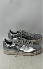 Load image into Gallery viewer, Adidas Mens Stan Smith FW5363 Silver Lace-Up Low Top Sneaker Shoes Size 9

