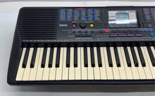 Load image into Gallery viewer, Yamaha Black Musical Portatone Electronic Keyboard With Stand Not Tested
