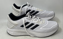 Load image into Gallery viewer, Adidas Mens Duramo 10 HQ4130 White Black Low Top Lace-Up Sneaker Shoes Size 11

