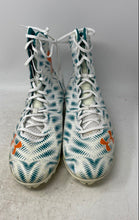 Load image into Gallery viewer, Under Armour Mens Highlight MC 1270426-108 White Green Soccer Cleats Size 15
