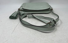 Load image into Gallery viewer, Kate Spade New York Womens Light Green Tassel Adjustable Strap Crossbody Bag
