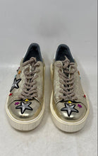 Load image into Gallery viewer, Bonavi Womens Harley Gold Leather Lace-Up Low Top Sneaker Shoes Size 41
