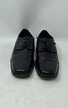 Load image into Gallery viewer, Alfani Mens Black Leather Square Toe Lace-Up Oxford Dress Shoes Size 7M
