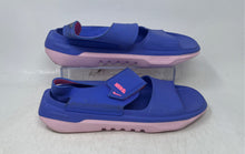Load image into Gallery viewer, Nike Girls Playscape CU5296-500 Purple Pink Hook &amp; Loop Sports Sandals Size 7Y

