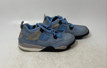 Load image into Gallery viewer, Nike Kids Air Jordan 4 Retro BQ7669-400 Blue Lace-Up Sneaker Shoes Size 3Y
