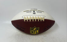 Load image into Gallery viewer, Wilson NFL Autograph The Duke Brown White Leather Panel National League Football

