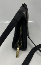 Load image into Gallery viewer, Versace Parfums Womens Black Inner Pocket Magnetic Medium Crossbody Bag
