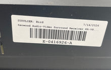 Load image into Gallery viewer, Kenwood KR-V8080 Black Audio-Video Surround Receiver Not Tested Missing 1 Leg
