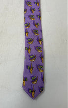Load image into Gallery viewer, Brooks Brothers Makers Mens Purple Printed Classic Pointed Neck Tie

