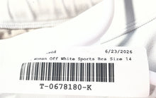 Load image into Gallery viewer, Lululemon Womens Flow Y Nulu Off-White Light Support Pullover Sports Bra Size 14
