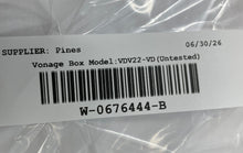 Load image into Gallery viewer, Vonage Model VDV22-VD Black Digital Phone Service Adapter Box Untested
