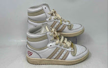 Load image into Gallery viewer, Adidas Womens Top Ten RB White Red Beige Leather Lace-Up Sneaker Shoes Size 7

