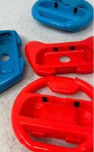 Load image into Gallery viewer, Lot Of 4 Pieces Nintendo Switch Red &amp; Blue Video Game Controllers Accessories
