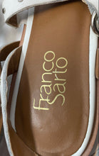 Load image into Gallery viewer, Franco Sarto Womens Madalaina White Leather Studded Gladiator Sandals Size 7.5M
