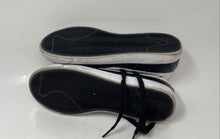 Load image into Gallery viewer, Nike Mens Court Tour Black White Leather Round Toe Lace-Up Sneaker Shoes Size 8
