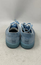 Load image into Gallery viewer, O.X.S. Womens Blue Suede Low Top Lace-Up Sneakers Shoes Size 8.5
