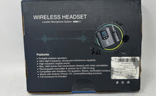 Load image into Gallery viewer, MPH-05 YM-2 Wireless Headset Lavalier Microphone System Open Box Not Tested
