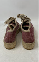 Load image into Gallery viewer, Toni Pons Womens Red Beige Lace-Up Round Toe Low Top Sneaker Shoes Size 39
