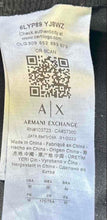 Load image into Gallery viewer, Armani Exchange Womens Black Slash Pocket Pull On Elastic Waist Jogger Pants 6
