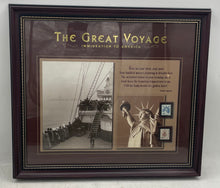 Load image into Gallery viewer, The Great Voyage Immigration Of America Framed Wall Art Print
