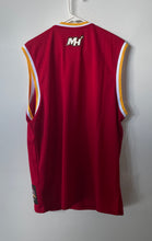 Load image into Gallery viewer, Ultra Game Mens Red NBA Miami Heat Embroidered Logo Basketball Jersey Size XL
