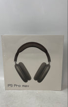 Load image into Gallery viewer, Black P9 Pro Max Noise-Cancelling Wireless Bluetooth Headphones With Box
