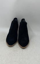 Load image into Gallery viewer, Dolce Vita Womens Black Suede Round Toe Block Heel Ankle Boots Size 8
